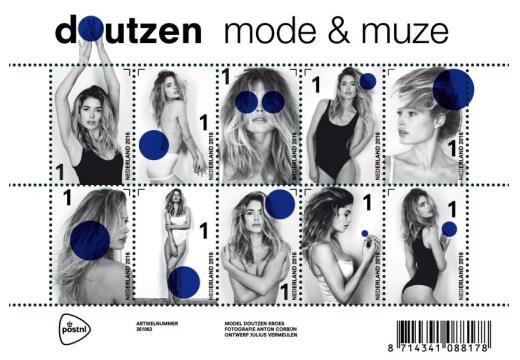 荷兰邮局推维密超模邮票设计前卫