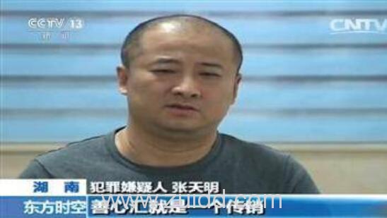 "善心汇"传销组织模式让百万人血本无归遭严打张天明资料介绍