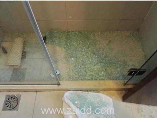 上海海神诺富特大酒店浴室玻璃爆裂15岁女孩被多出划伤