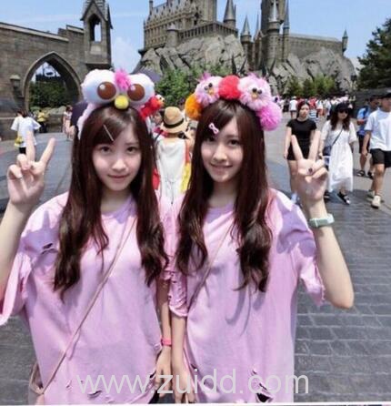 中国台湾最美双胞胎姐妹花andy和Mandy组图