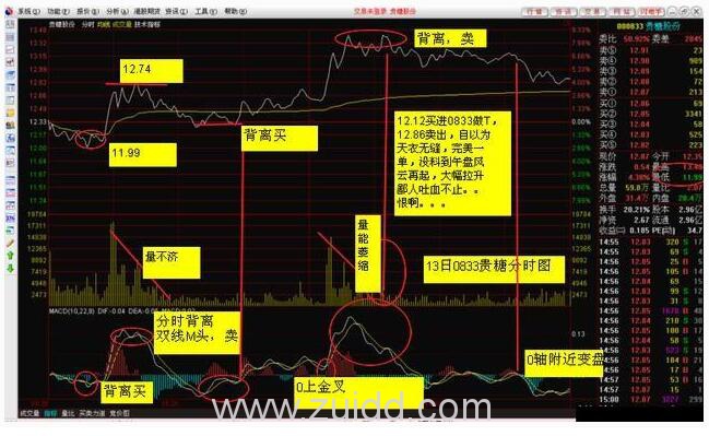庄家游资套利模式MACD